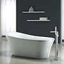 OVE Decors Infinity Freestanding Waterfall Spout Bathtub Faucet