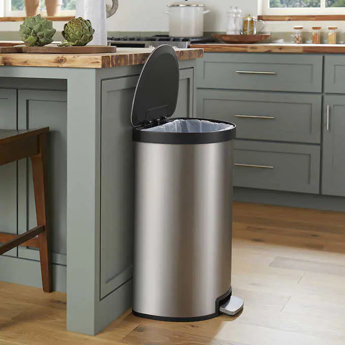 Kohler 45L Semi-Round Step Trash Can