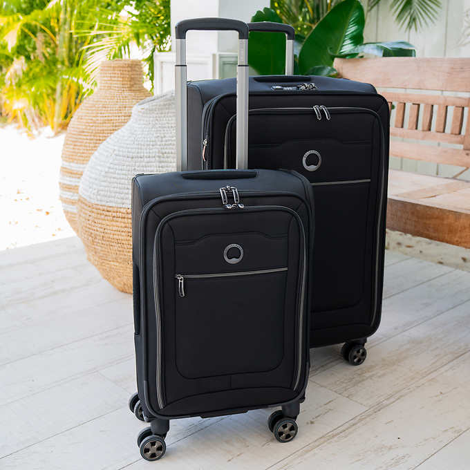 Delsey Paris 2-piece Softside Spinner Luggage Set