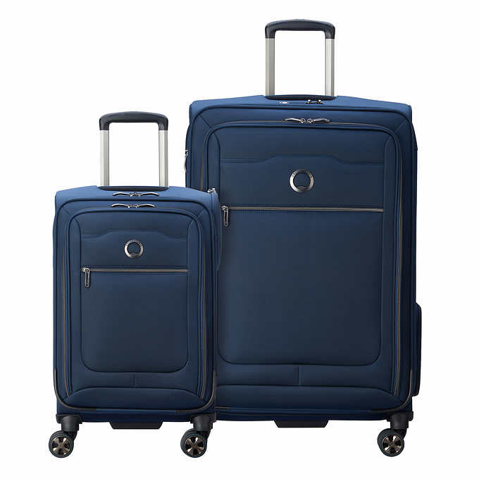 Delsey Paris 2-piece Softside Spinner Luggage Set